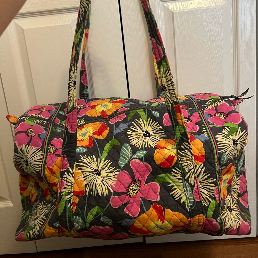 Vera Bradley duffle travel bag